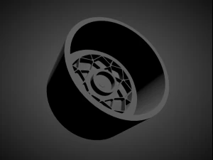 rotiform dsc scalable and 3d printable rim 3D Print Model