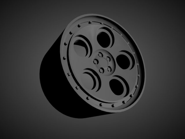 rotiform dia scalable and 3d printable rim 3D Print Model .c4d .max .obj .3ds .fbx .stl .blend 