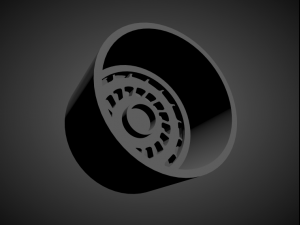 rotiform ccw scalable and 3d printable rim Modello di stampa 3D