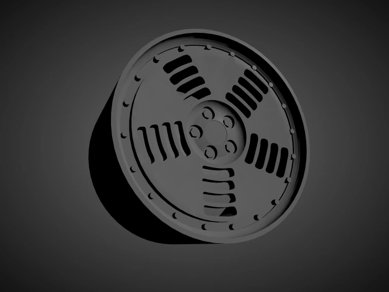 rotiform bm1 scalable and 3d printable rim 3D Print Model .c4d .max .obj .3ds .fbx .stl .blend 