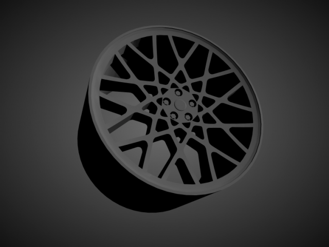 rotiform blq scalable and 3d printable rim Model do druku 3D .c4d .max .obj .3ds .fbx .stl .blend 
