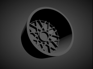 rotiform blq scalable and 3d printable rim Model do druku 3D