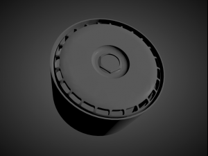 rotiform aerodisc scalable and 3d printable rim 3D-printmodel
