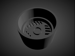 ronal centra type 6 scalable and 3d printable rim 3D Принт Модель