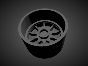 rays volk ce28 scalable and 3d printable rim Modèles 3D en vedette