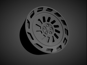 radi8 r8t12 scalable and 3d printable rim 3D Print Model