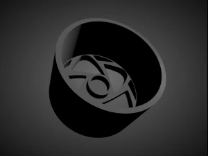 radi8 r8s5 scalable and 3d printable rim 3D Print Model