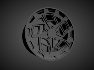radi8 r8cm9 scalable and 3d printable rim 3D Print Model
