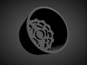 radi8 r8cm9 scalable and 3d printable rim Model Cetak 3D