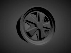 ポルシェ フックス スケーラブルで 3D 印刷可能なリム 3Dプリントモデル