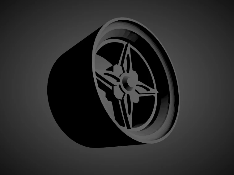 pasco-fame bilbo riverge 4h scalable and 3d printable rim 3D Print Model .c4d .max .obj .3ds .fbx .stl .blend 