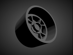 pasco-fame bilbo 4h scalable and 3d printable rim Model Cetak 3D