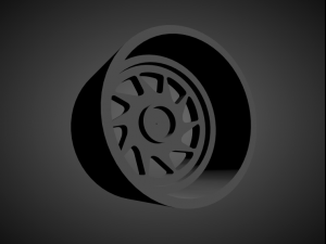 oz turbo scalable and 3d printable rim 3D Print Model