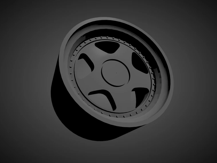 oz futura scalable and 3d printable rim 3D Print Model .c4d .max .obj .3ds .fbx .stl .blend 