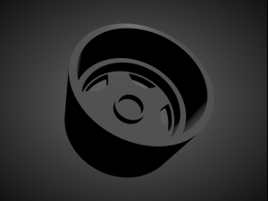 oz amg aero scalable and 3d printable rim 3Dプリントモデル