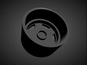 oz amg aero scalable and 3d printable rim 3D Print Model