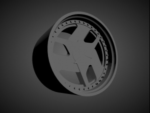 nothelle n-classics scalable and 3d printable rim 3D Print Model