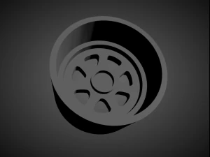 mugen m7 scalable and 3d printable rim 3D Print Model