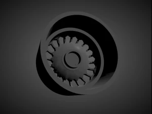 mtechnica turbo rallye scalable and 3d printable rim 3D Print Model