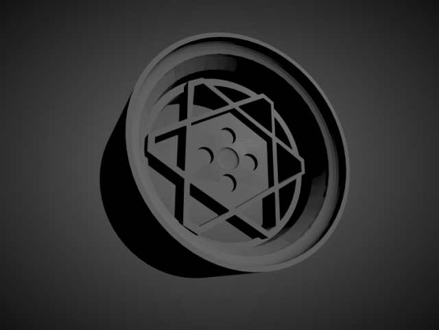 meteor ff scalable and 3d printable rim Modelo de Impressão 3D .c4d .max .obj .3ds .fbx .stl .blend