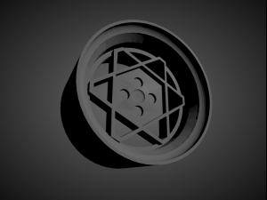 meteor ff scalable and 3d printable rim 3D Print Model