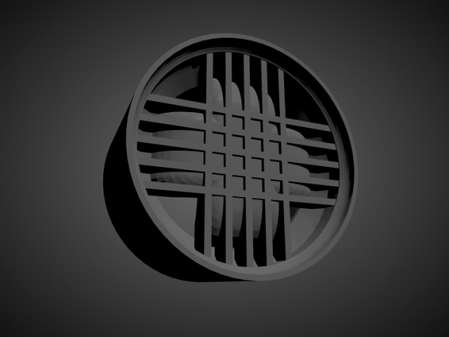 melber giugiaro trama scalable and 3d printable rim Modello di stampa 3D .c4d .max .obj .3ds .fbx .stl .blend 