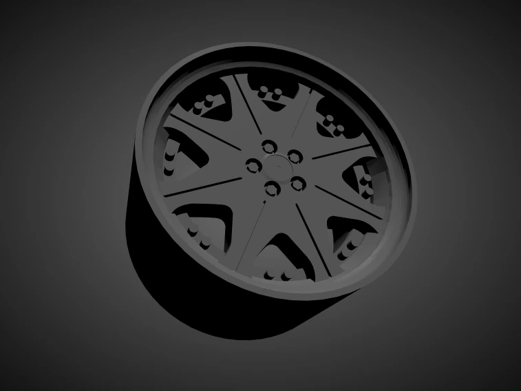 leon hardiritt waffe scalable and 3d printable rim 3D Print Model .c4d .max .obj .3ds .fbx .stl .blend 