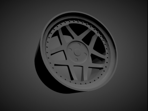 leon hardiritt reise scalable and 3d printable rim Modelo de Impressão 3D