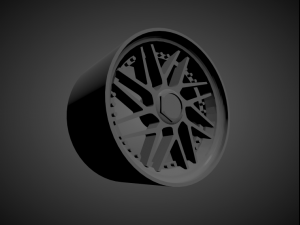 leon hardiritt geist scalable and 3d printable rim 3D Print Model