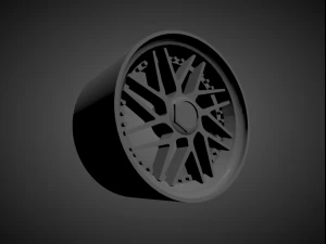 leon hardiritt geist scalable and 3d printable rim 3D Print Model