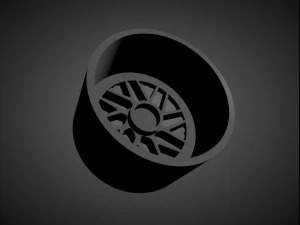 leon hardiritt geist scalable and 3d printable rim 3D Print Model