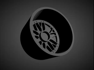 leon hardiritt bugel scalable and 3d printable rim 3D Print Model