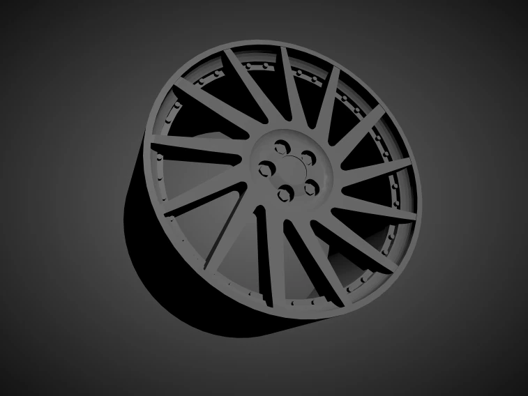 jnc 051 scalable and 3d printable rim 3D Print Model .c4d .max .obj .3ds .fbx .stl .blend 