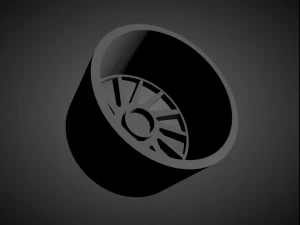 jnc 051 scalable and 3d printable rim 3D Print Model