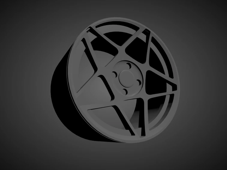 jnc 049 scalable and 3d printable rim 3D Print Model .c4d .max .obj .3ds .fbx .stl .blend 