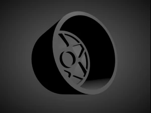 jnc 049 scalable and 3d printable rim 3D Print Model