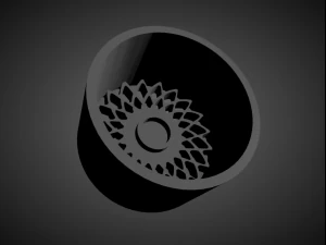 jnc 043 scalable and 3d printable rim 3D Print Model