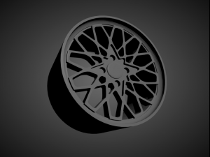 jnc 040 scalable and 3d printable rim 3D Print Model