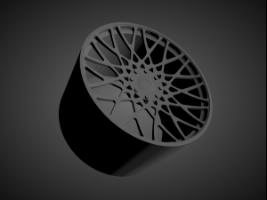 jnc 039 scalable and 3d printable rim 3D Print Model