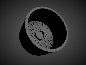 jnc 039 scalable and 3d printable rim 3D प्रिंट मॉडल