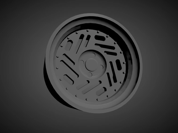 jnc 035 scalable and 3d printable rim 3D Print Model .c4d .max .obj .3ds .fbx .stl .blend 