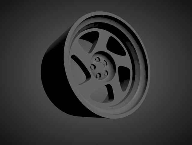 jnc 034 scalable and 3d printable rim Modèles 3D en vedette .c4d .max .obj .3ds .fbx .stl .blend