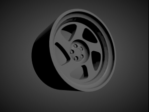jnc 034 scalable and 3d printable rim 3D 프린트 모델