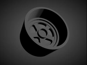 jnc 010 scalable and 3d printable rim 3D Print Model