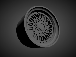 jnc 004 scalable and 3d printable rim 3D-Druckmodell