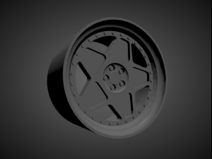 hre cs300 scalable and 3d printable rim 3D 프린트 모델