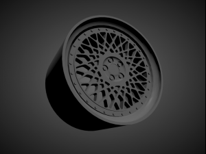hre 501 scalable and 3d printable rim Modelo de Impressão 3D