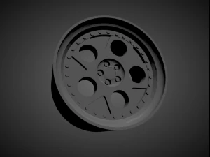 hre 454 scalable and 3d printable rim 3D Print Model