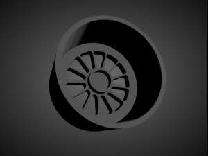 hre 303 scalable and 3d printable rim Modelo de impresión 3D