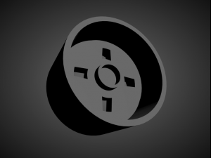 hoshino impul d-01 silhouette scalable and 3d printable rim Modello di stampa 3D